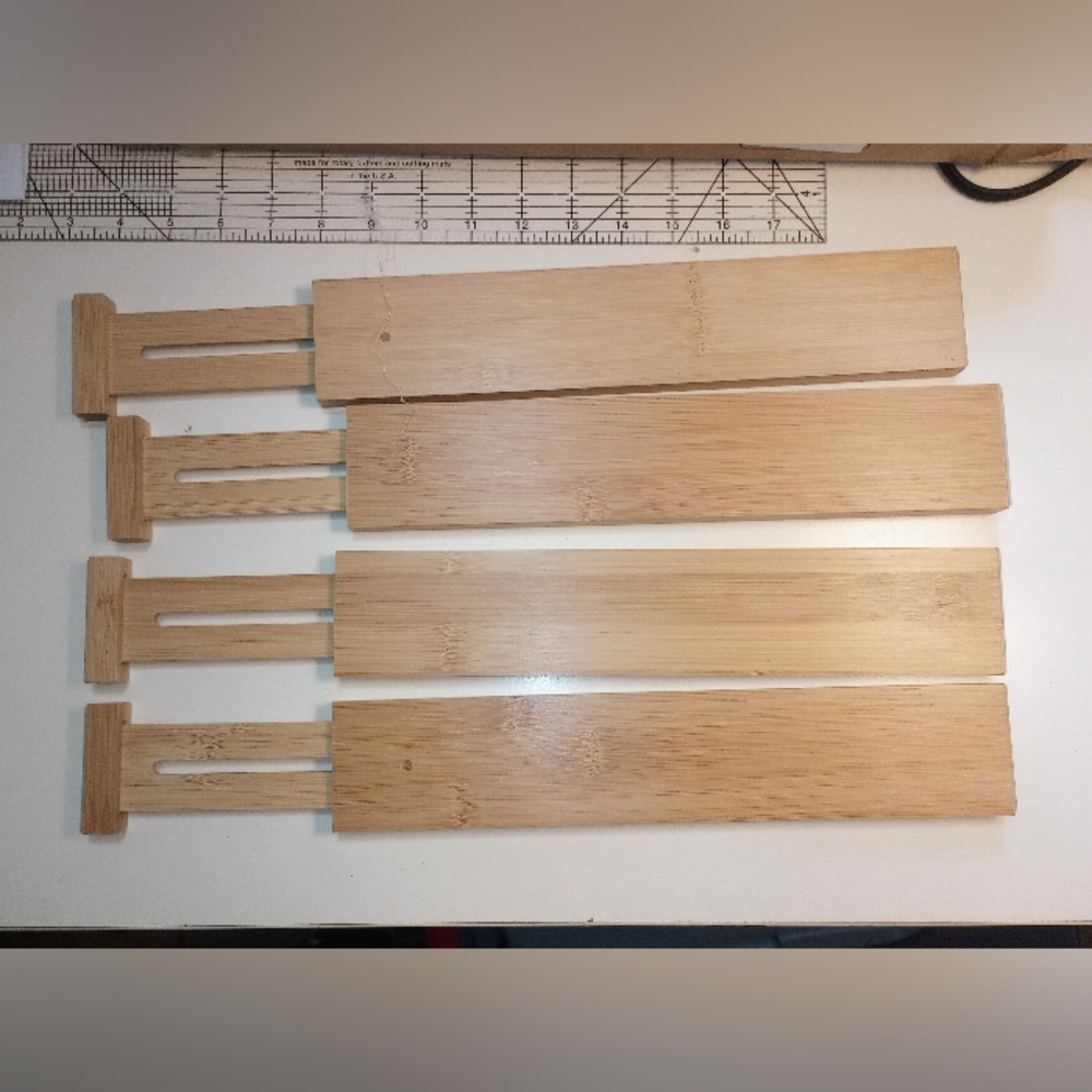 Bamboo Drawer Dividers